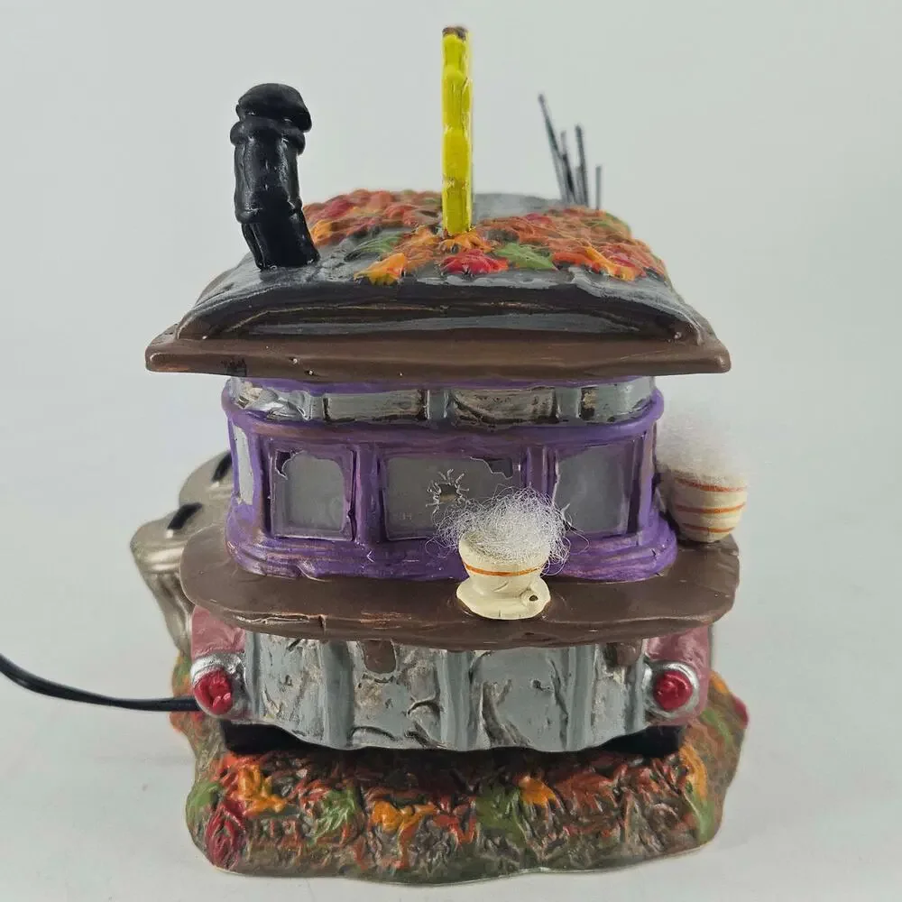 Department 56 Halloween Upchuck's Soup Kitchen Haunted Wheels Food Trucks